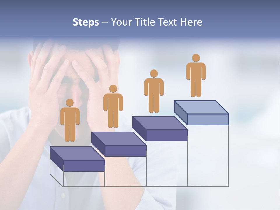 Hispanic Businessman Annoyed PowerPoint Template