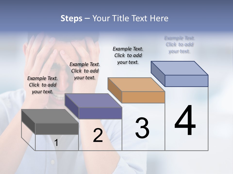 Hispanic Businessman Annoyed PowerPoint Template