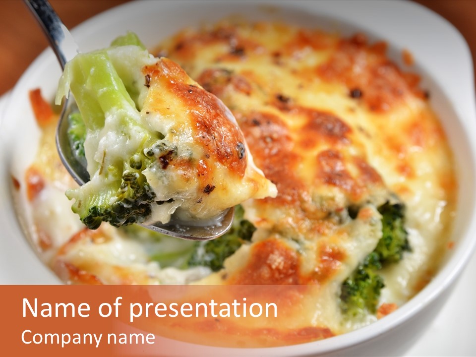 Cheese Meal Tasty PowerPoint Template