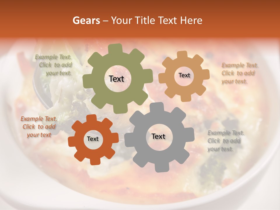 Cheese Meal Tasty PowerPoint Template