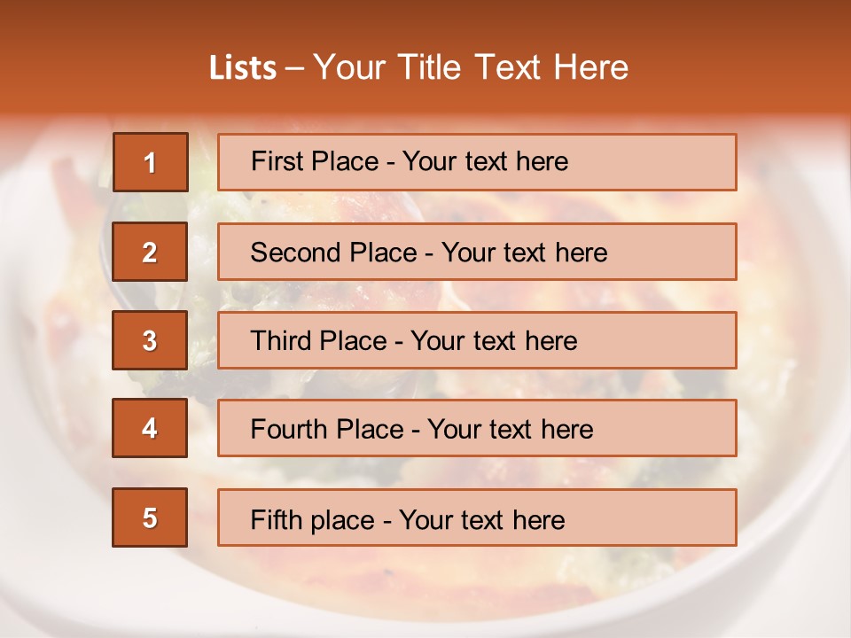 Cheese Meal Tasty PowerPoint Template