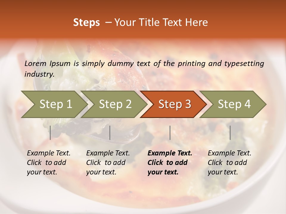 Cheese Meal Tasty PowerPoint Template