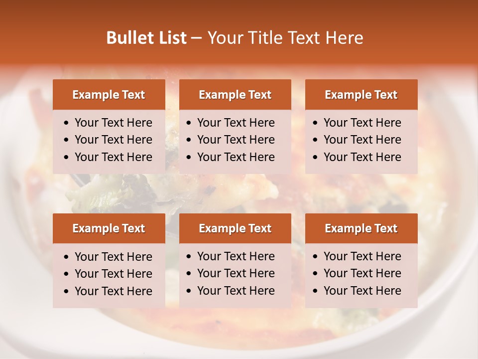 Cheese Meal Tasty PowerPoint Template