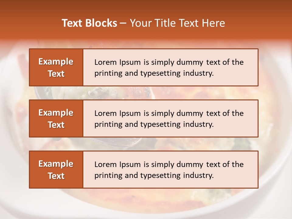 Cheese Meal Tasty PowerPoint Template