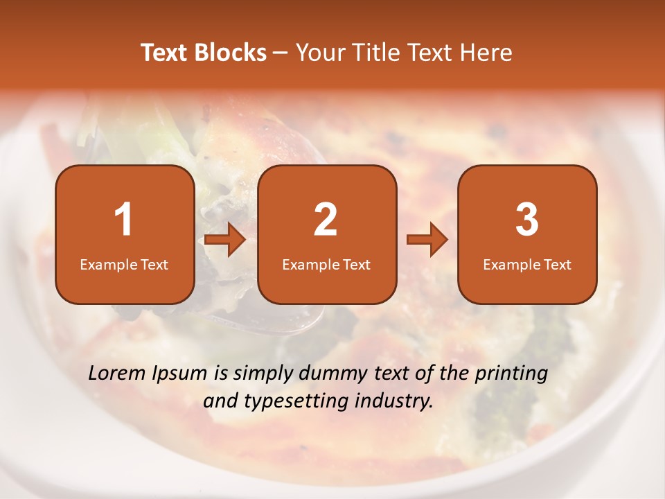 Cheese Meal Tasty PowerPoint Template