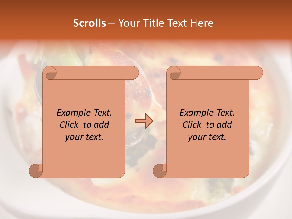 Cheese Meal Tasty PowerPoint Template