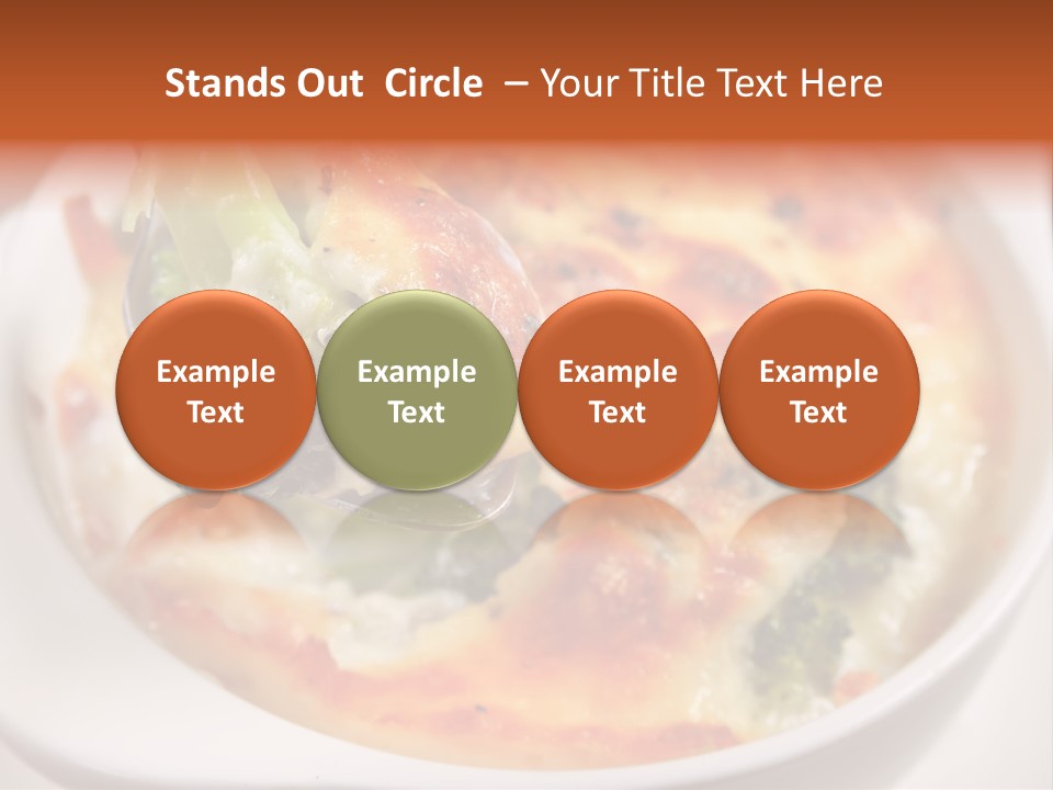 Cheese Meal Tasty PowerPoint Template
