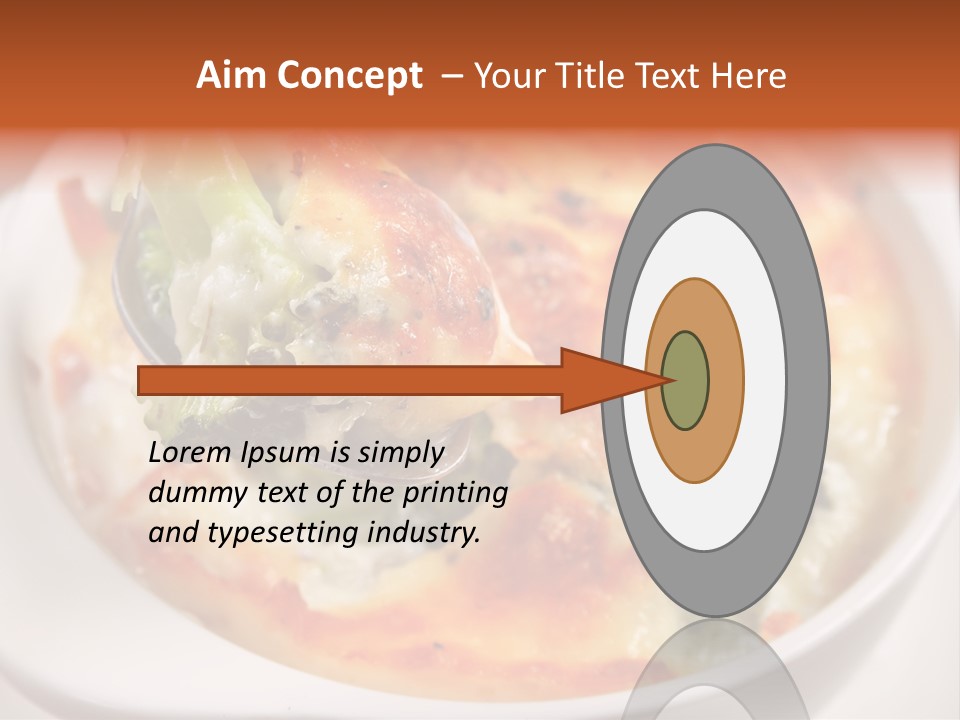 Cheese Meal Tasty PowerPoint Template