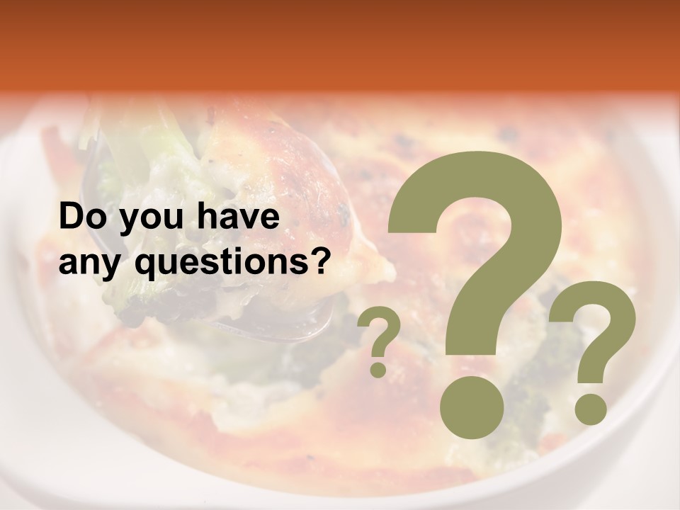 Cheese Meal Tasty PowerPoint Template