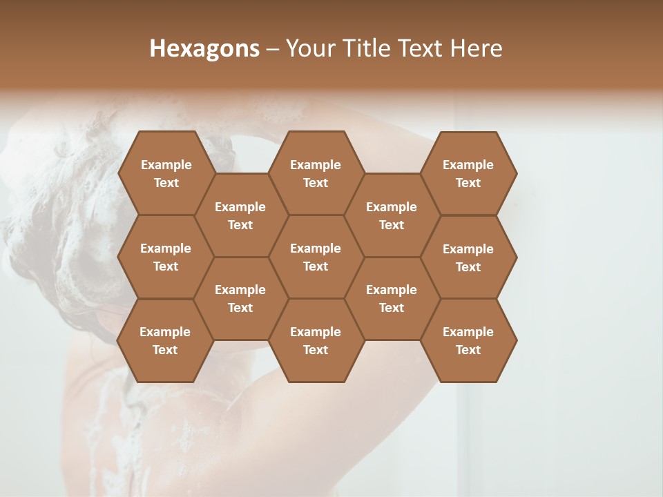 Copy Space Showering Smile PowerPoint Template