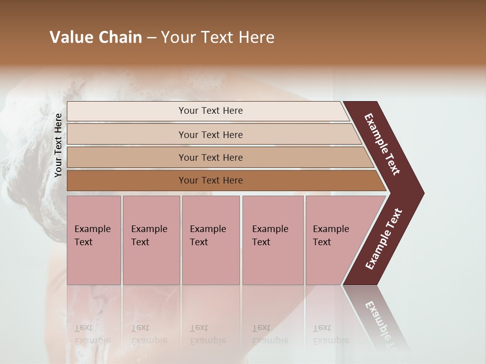 Copy Space Showering Smile PowerPoint Template