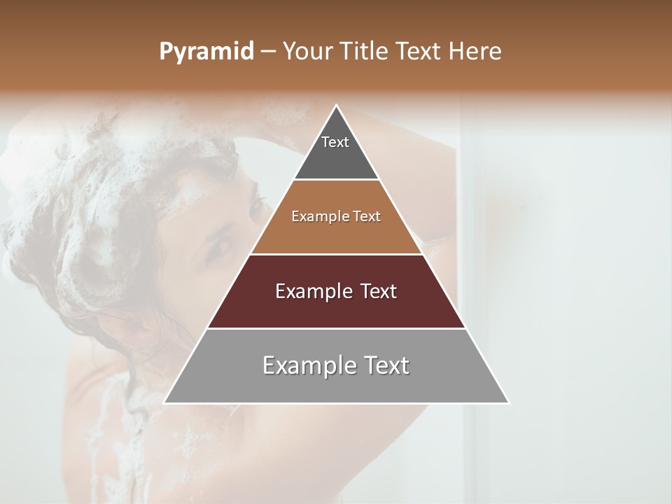 Copy Space Showering Smile PowerPoint Template