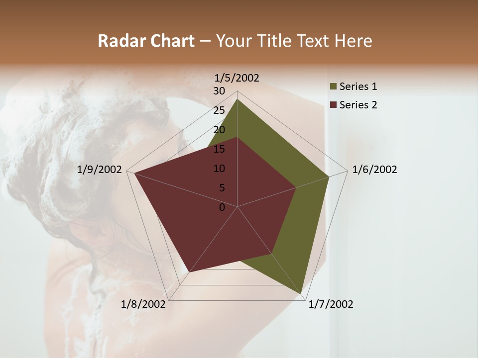Copy Space Showering Smile PowerPoint Template