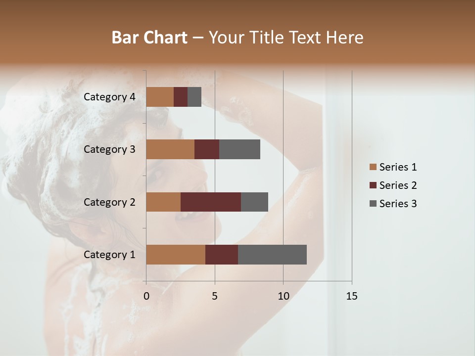 Copy Space Showering Smile PowerPoint Template