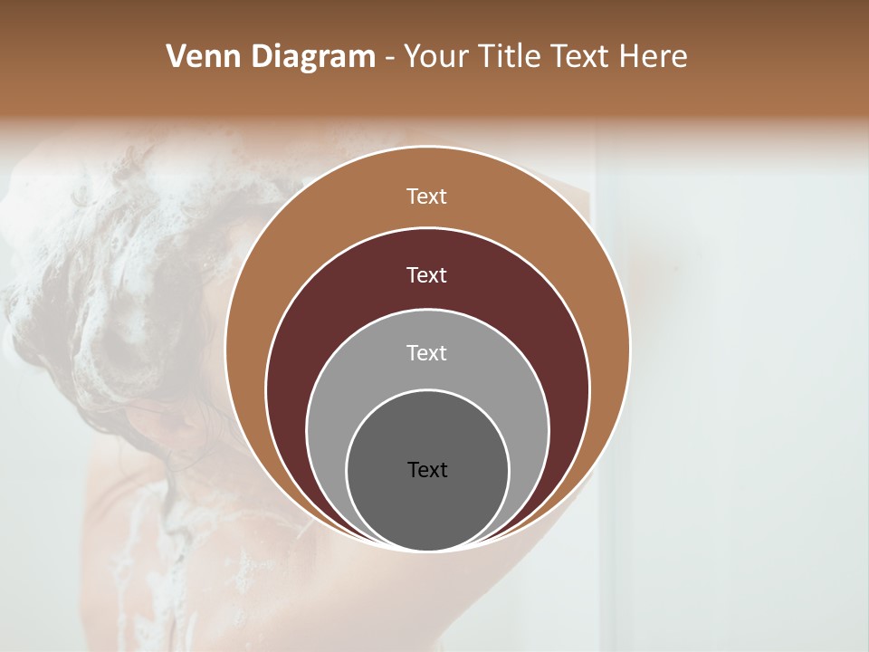 Copy Space Showering Smile PowerPoint Template