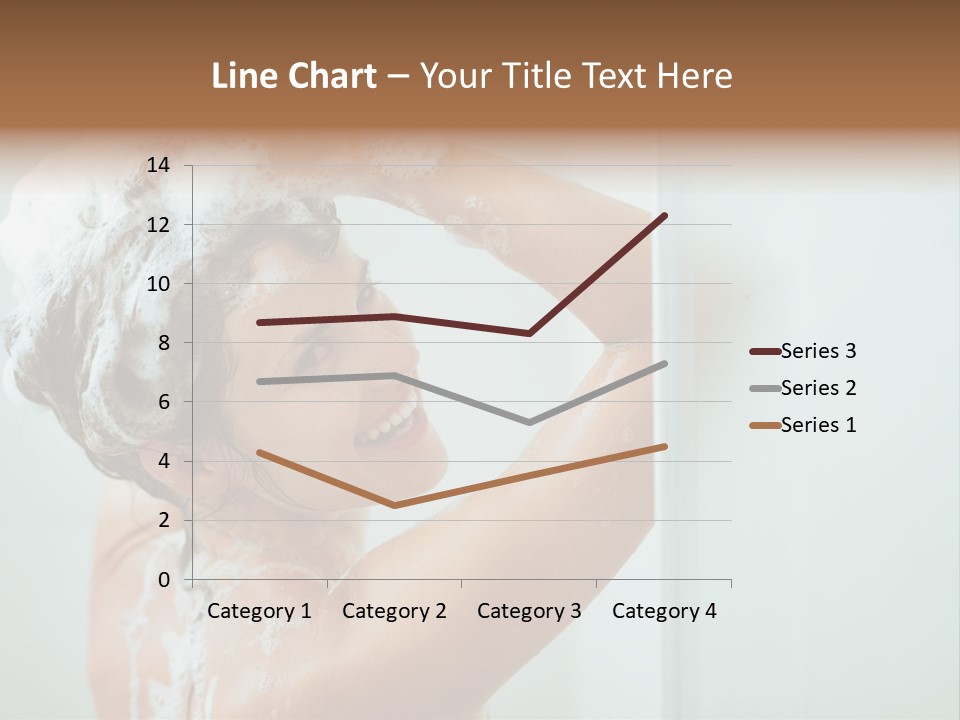 Copy Space Showering Smile PowerPoint Template