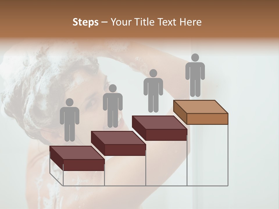 Copy Space Showering Smile PowerPoint Template