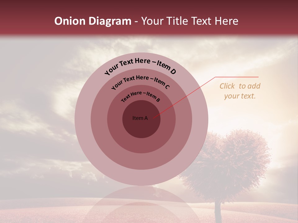 Horizon Symbol Grass PowerPoint Template
