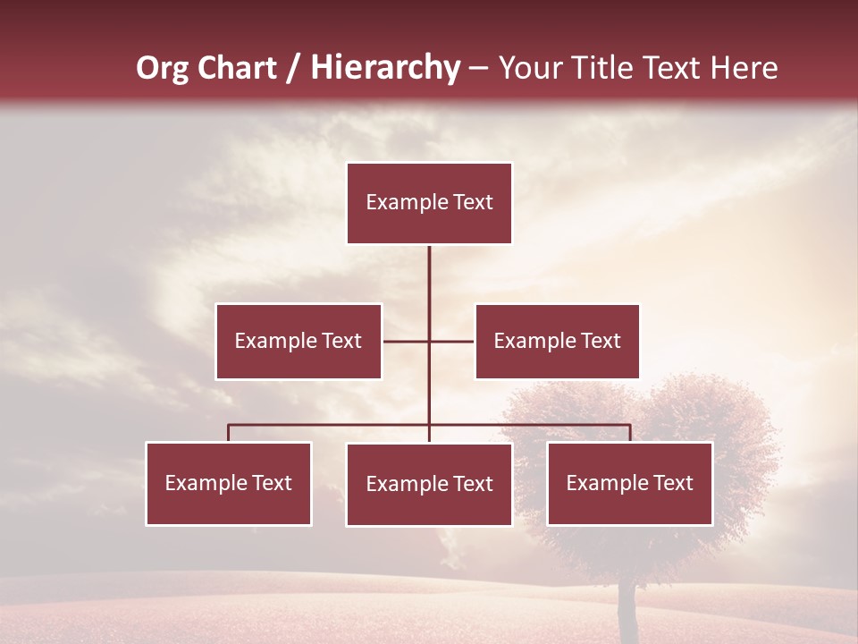 Horizon Symbol Grass PowerPoint Template
