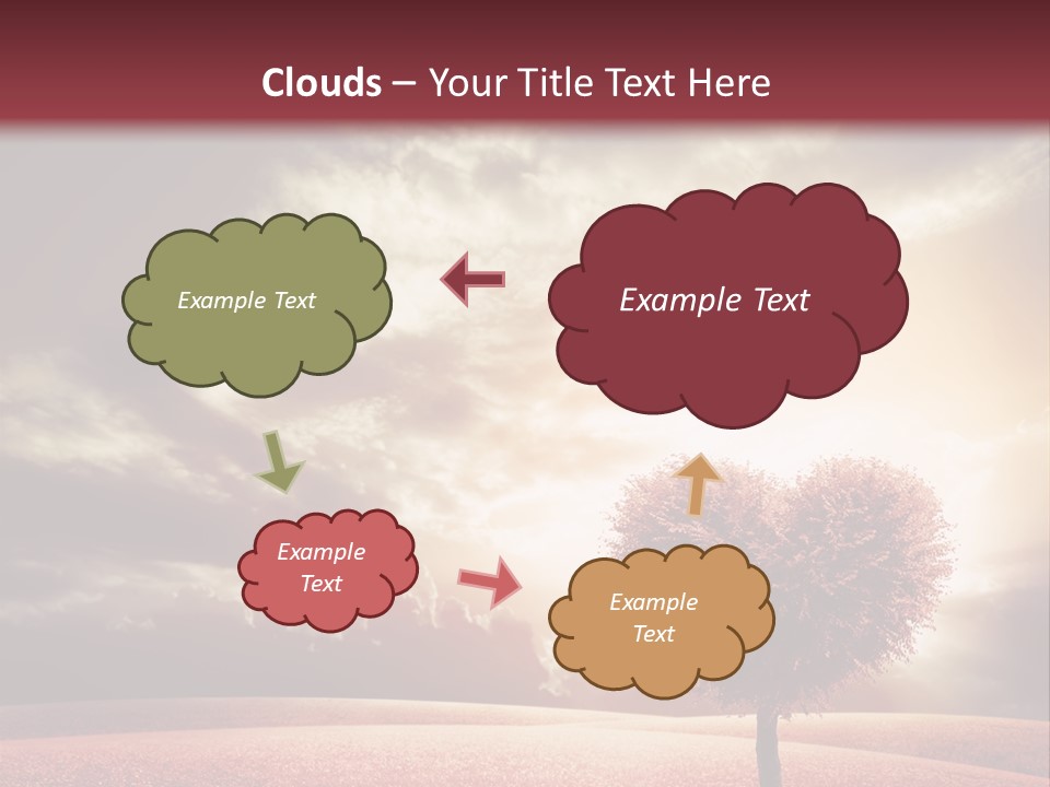 Horizon Symbol Grass PowerPoint Template