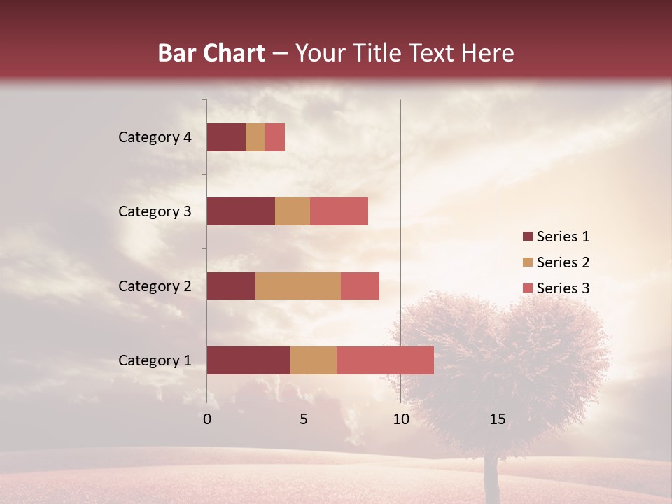 Horizon Symbol Grass PowerPoint Template