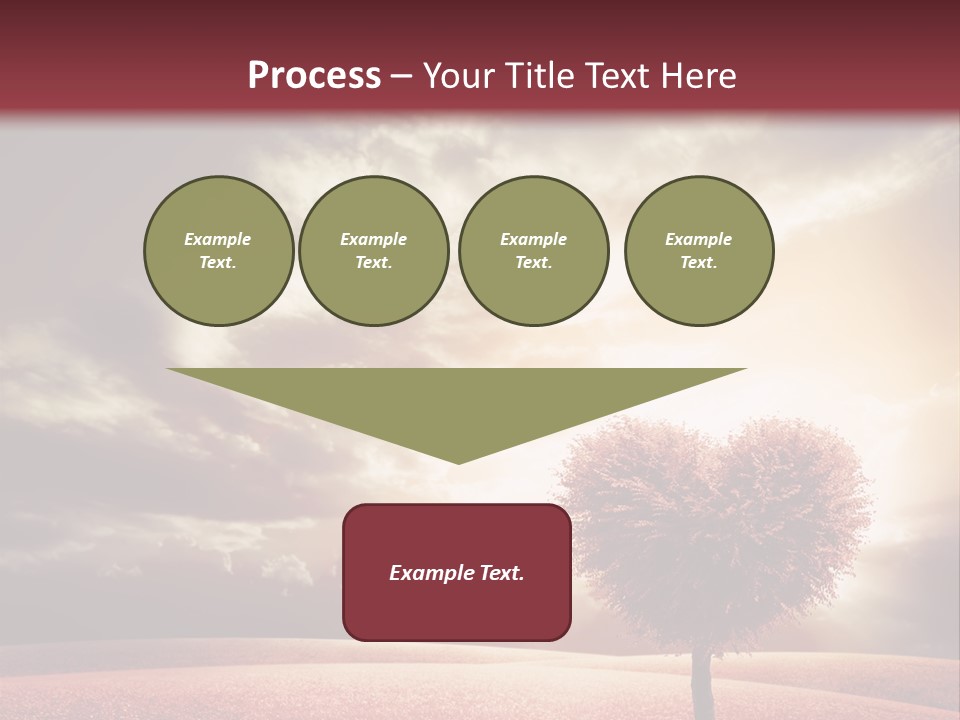 Horizon Symbol Grass PowerPoint Template