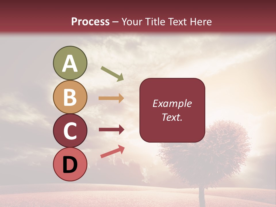 Horizon Symbol Grass PowerPoint Template