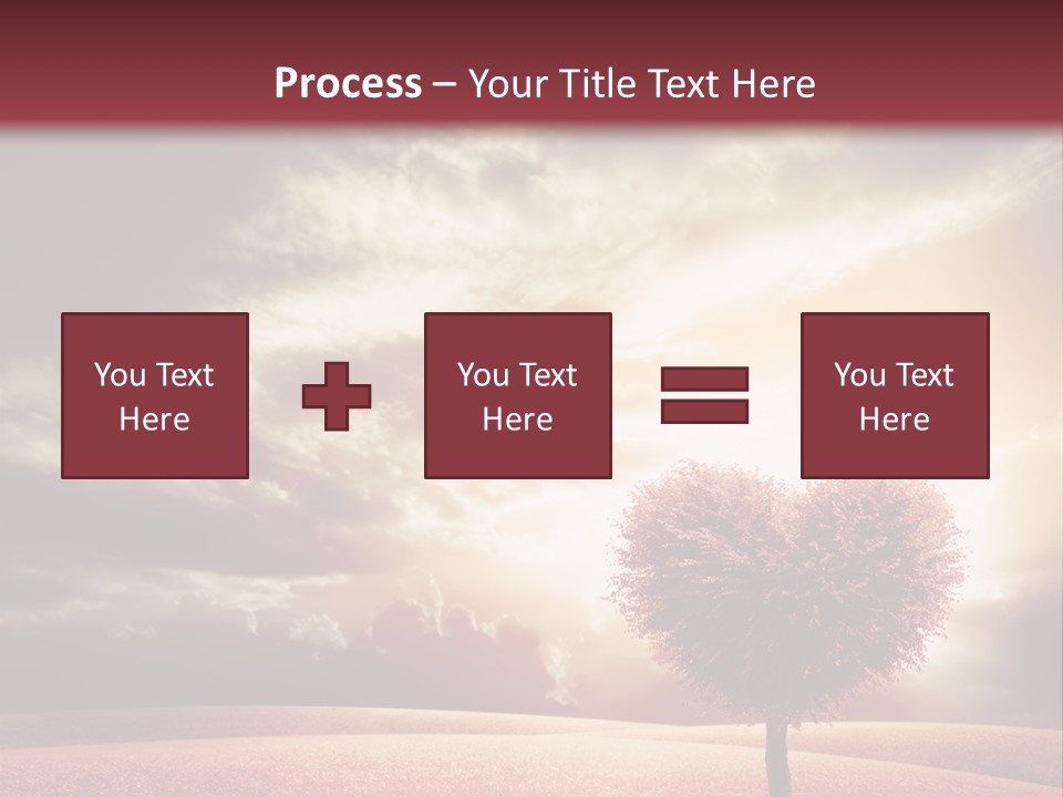 Horizon Symbol Grass PowerPoint Template