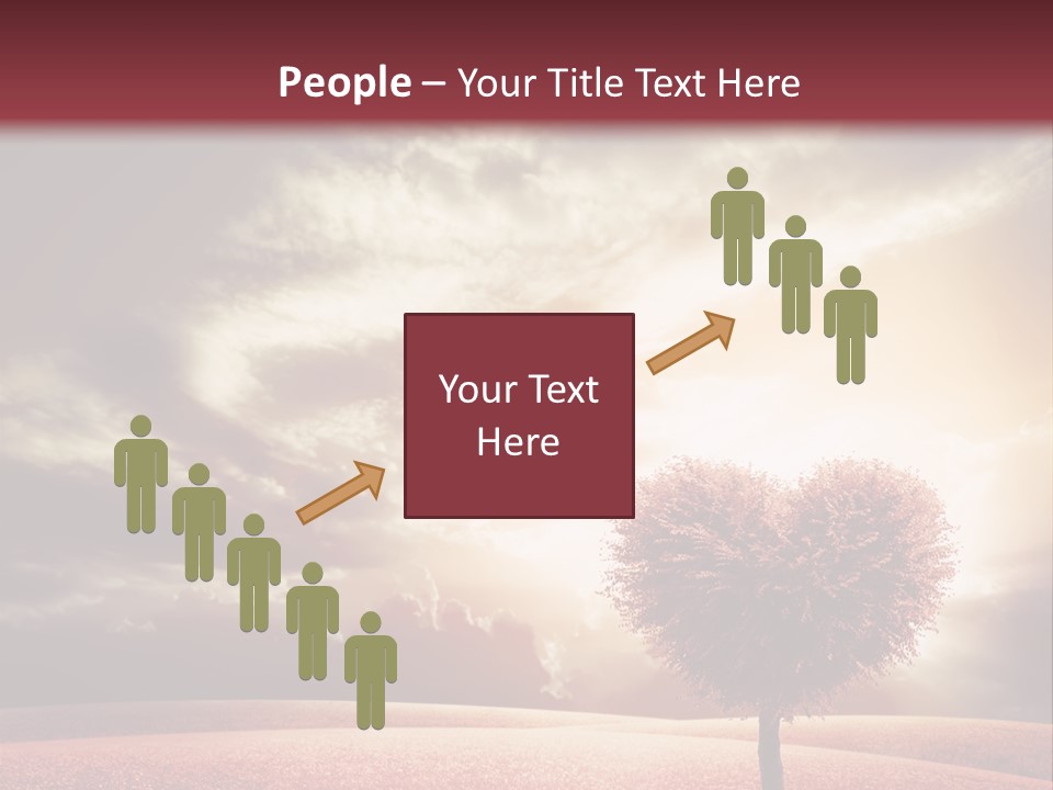 Horizon Symbol Grass PowerPoint Template