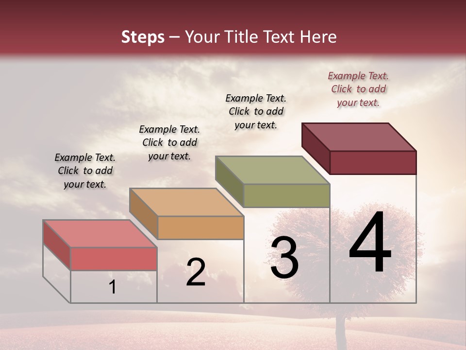 Horizon Symbol Grass PowerPoint Template
