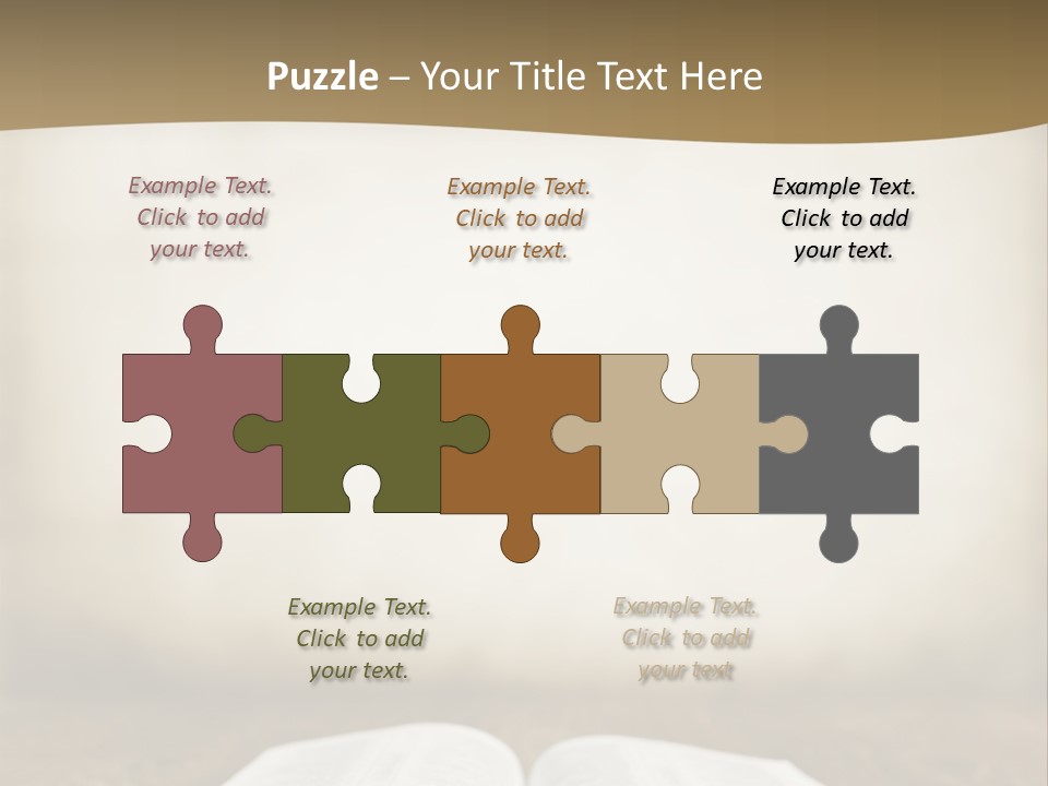 Note Rough Information PowerPoint Template