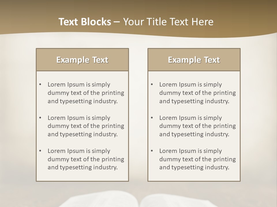 Note Rough Information PowerPoint Template
