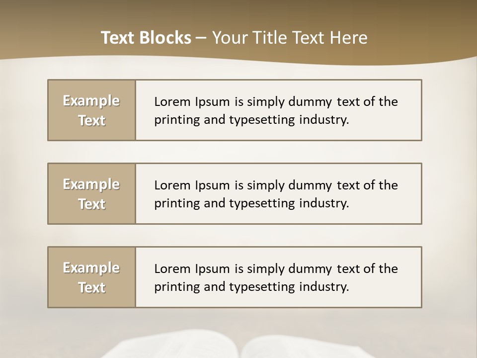Note Rough Information PowerPoint Template