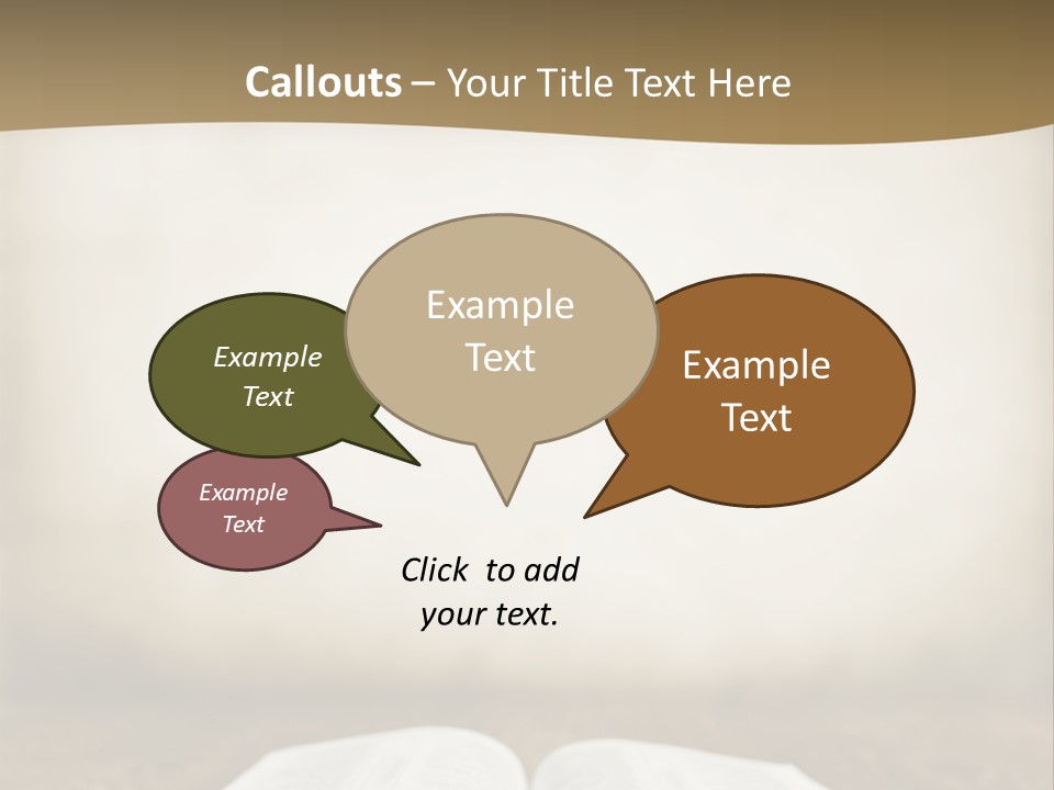 Note Rough Information PowerPoint Template