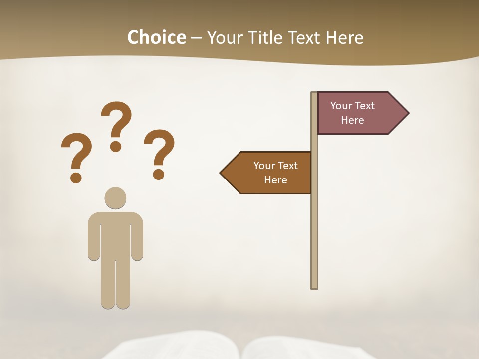 Note Rough Information PowerPoint Template