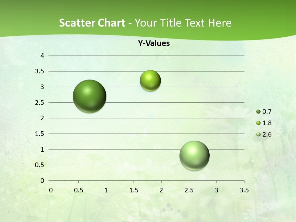 Foliage Blue Wallpaper PowerPoint Template