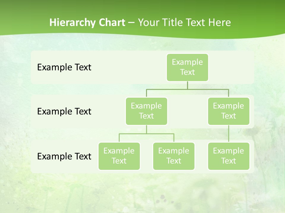 Foliage Blue Wallpaper PowerPoint Template