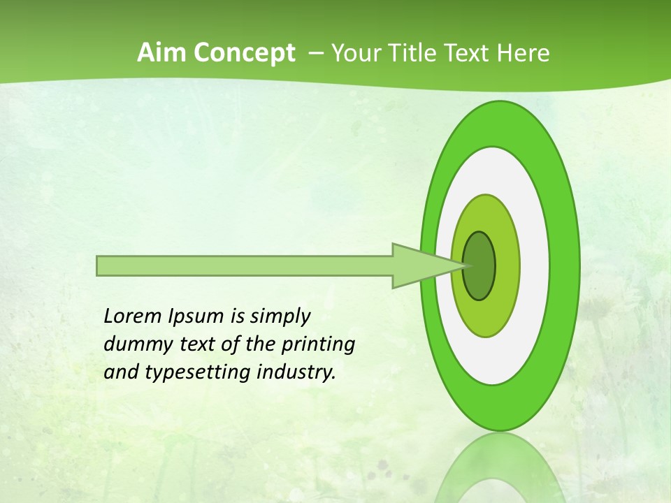 Foliage Blue Wallpaper PowerPoint Template