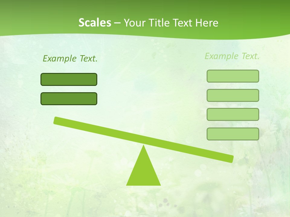 Foliage Blue Wallpaper PowerPoint Template