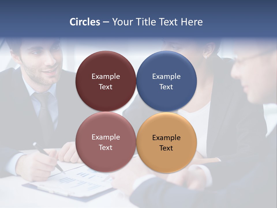 White Male Brainstorm PowerPoint Template