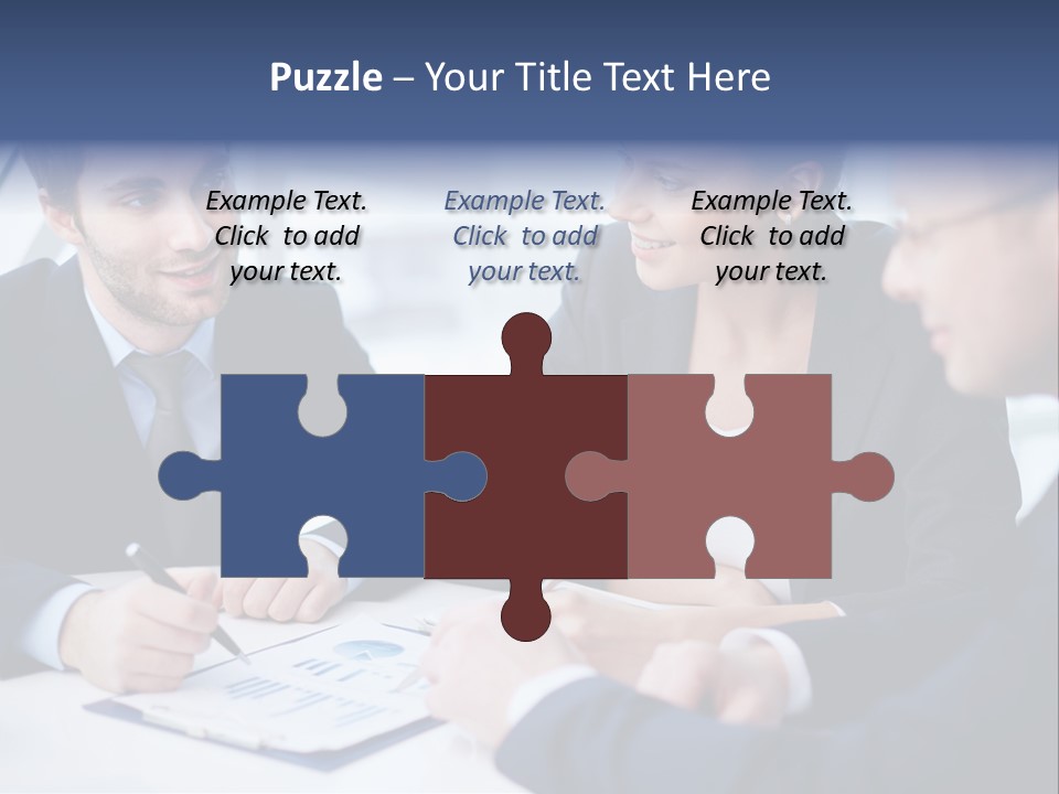 White Male Brainstorm PowerPoint Template
