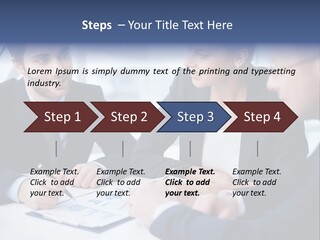 White Male Brainstorm PowerPoint Template