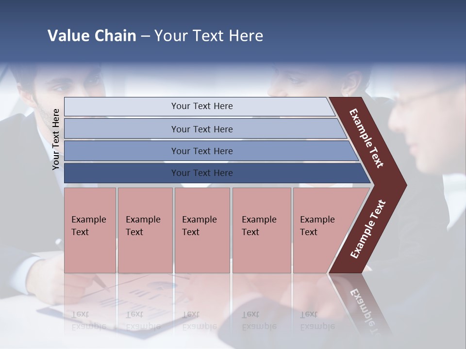 White Male Brainstorm PowerPoint Template