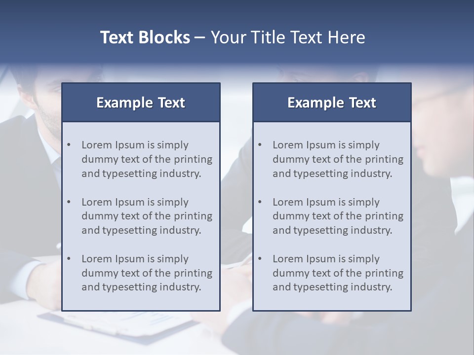 White Male Brainstorm PowerPoint Template