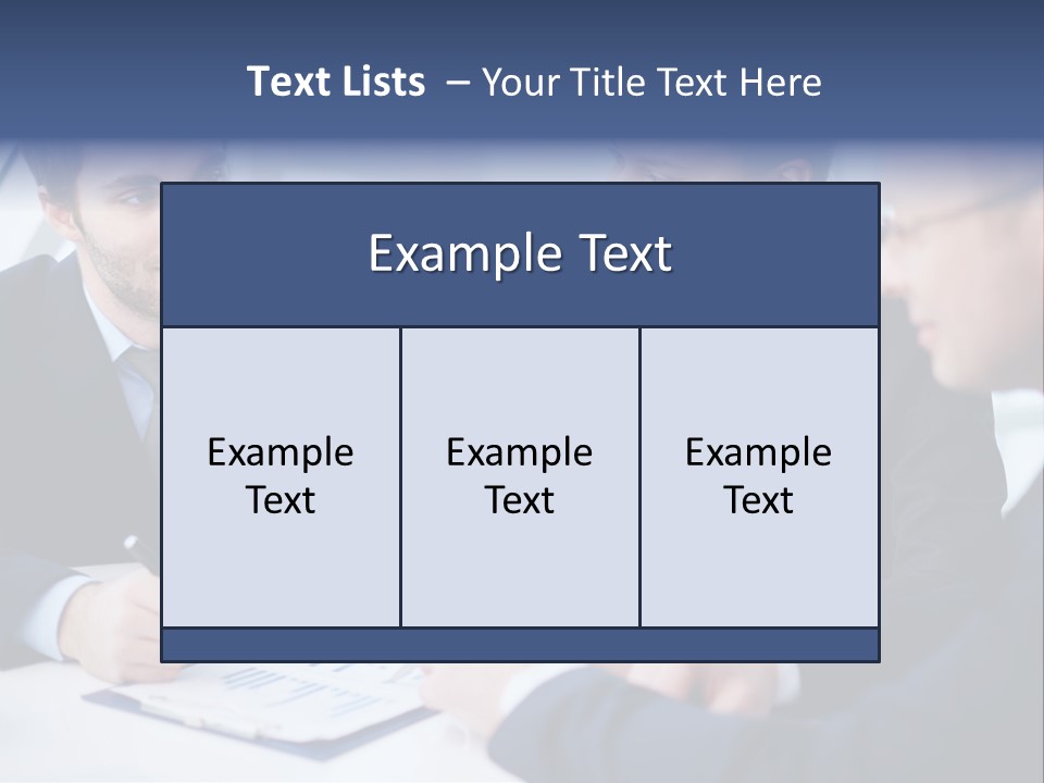 White Male Brainstorm PowerPoint Template