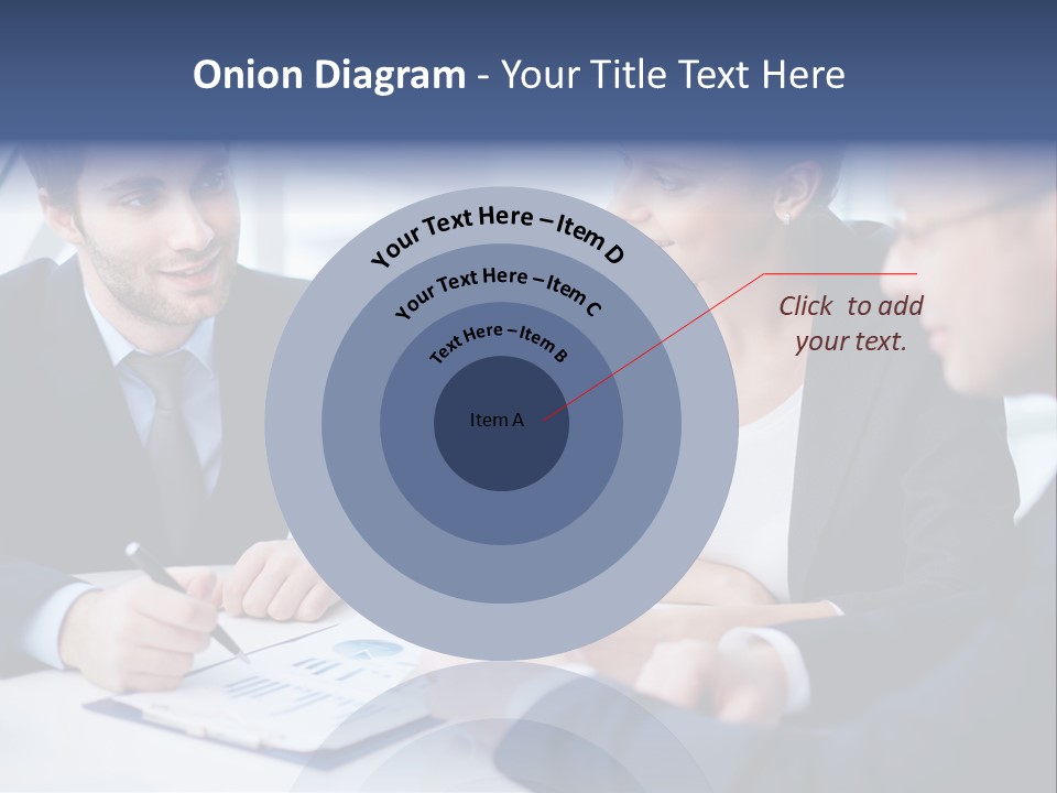 White Male Brainstorm PowerPoint Template