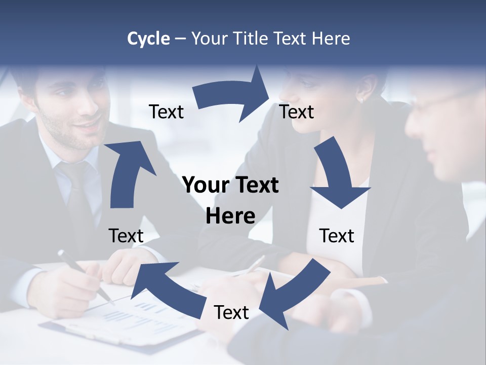 White Male Brainstorm PowerPoint Template