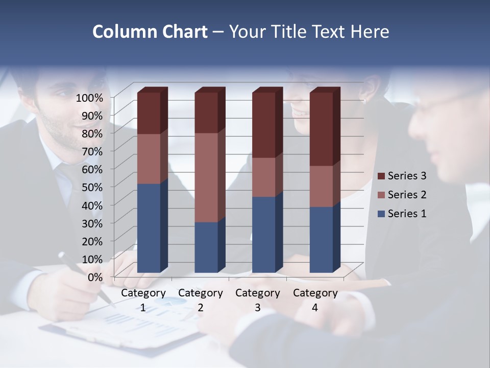 White Male Brainstorm PowerPoint Template