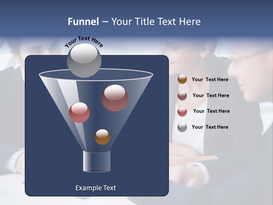 White Male Brainstorm PowerPoint Template