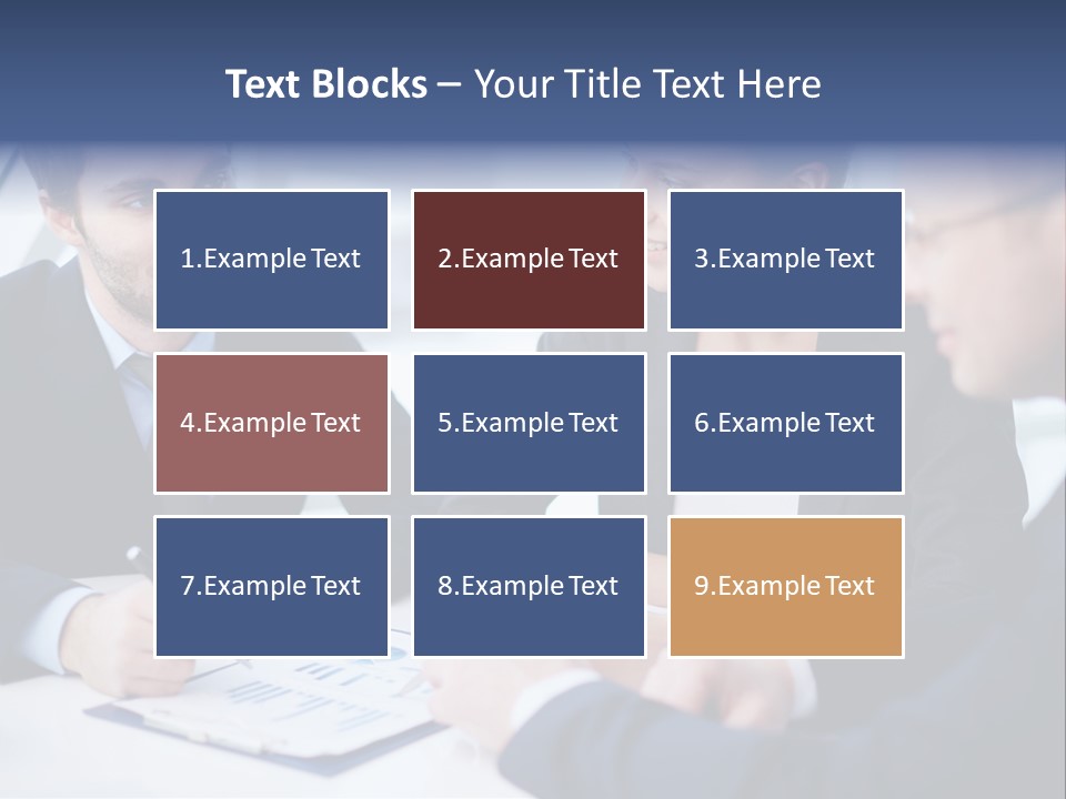 White Male Brainstorm PowerPoint Template